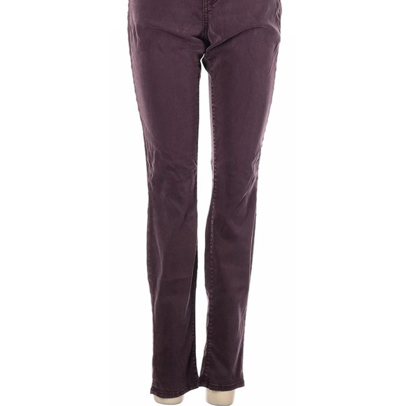 J Brand Jeans Purple Skinny Leg Low Rise Waist Size 26 #478 - Picture 2 of 4